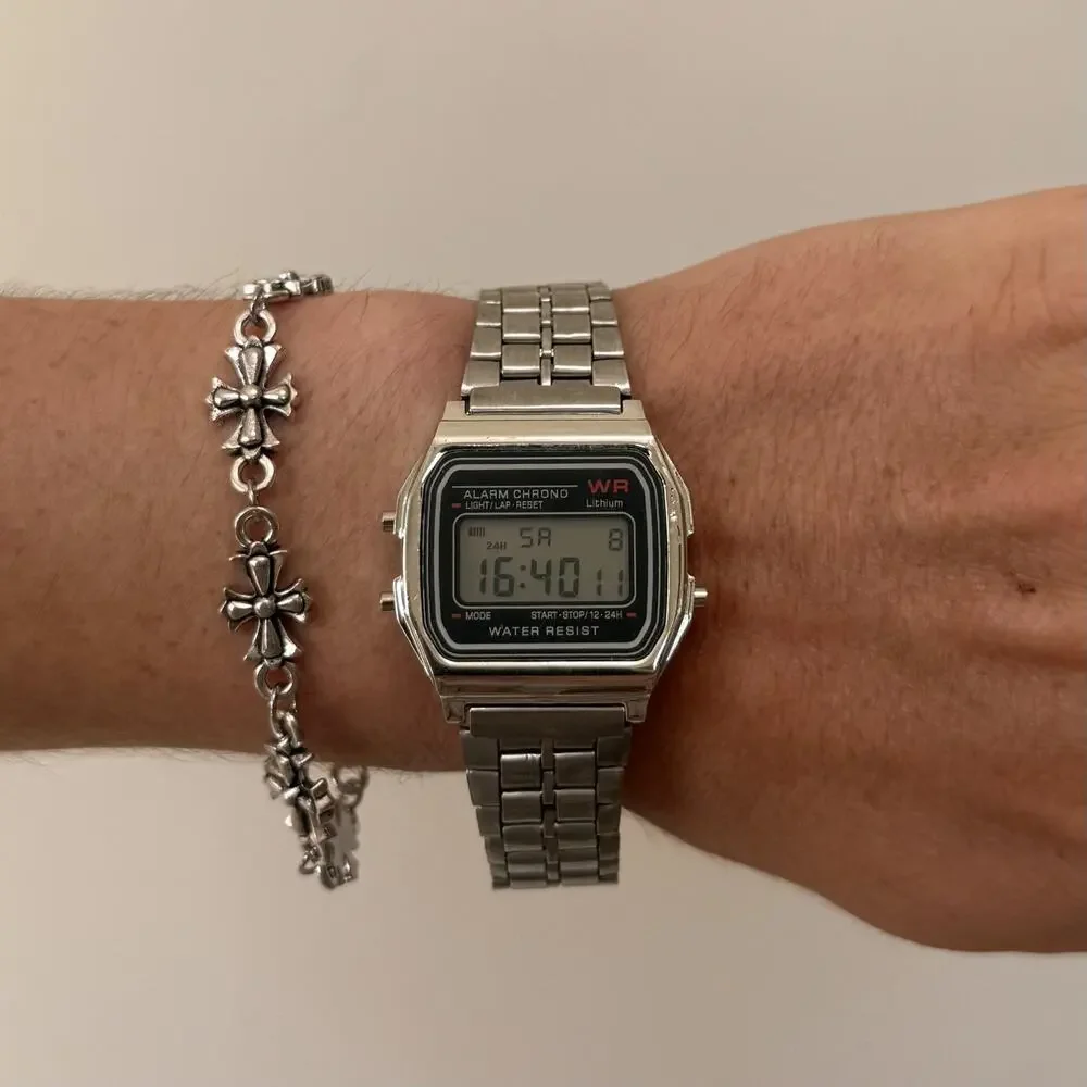 Silver Digital Watch - Picture 7 of 16
